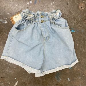 High Waisted Jean Shorts